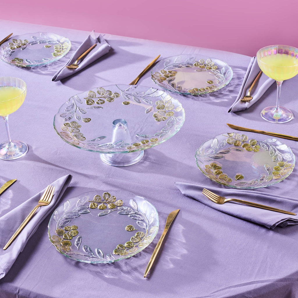Karaca Eucalyptus set de dessert 7 pièces