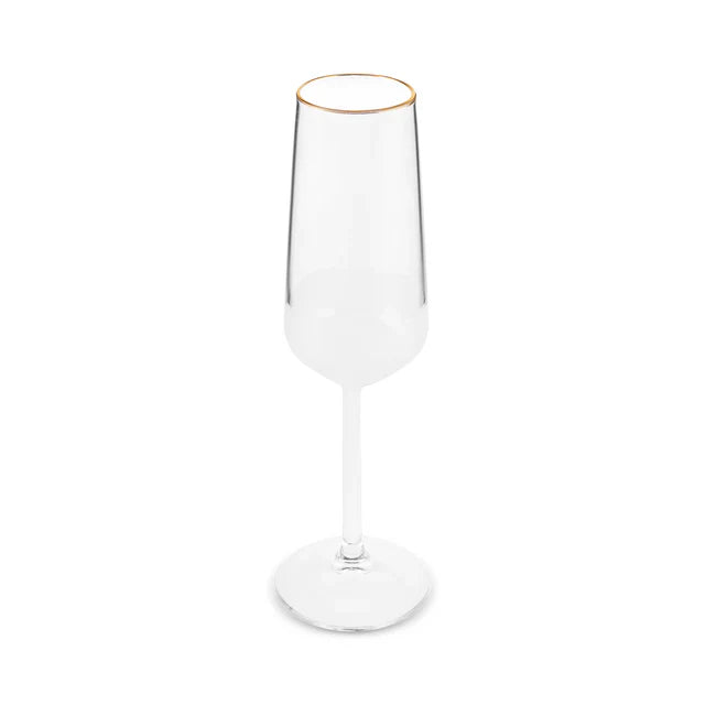 Karaca Ensemble de 3 Verres à Champagne de 195 ml Jasmine
