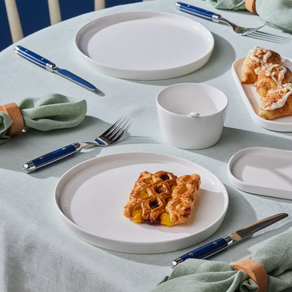 Karaca Forever Bone Bomo Service de Petit-Déjeuner 22 pièces pour 6 personnes