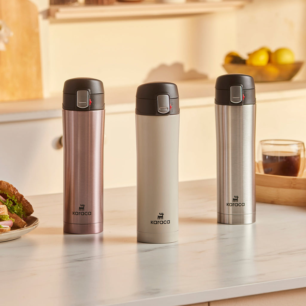 Karaca Pluton, Thermos, 450ML, Crème