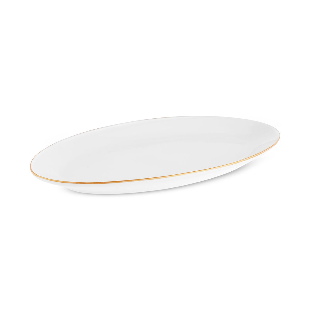 Karaca Forever Bone Fika Ensemble De Petit-Déjeuner 22 Pièces Pour 6 Personnes Or