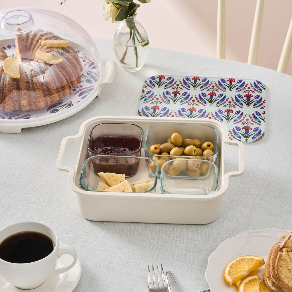 Karaca Ebru set de petit-déjeuner 6 pièces