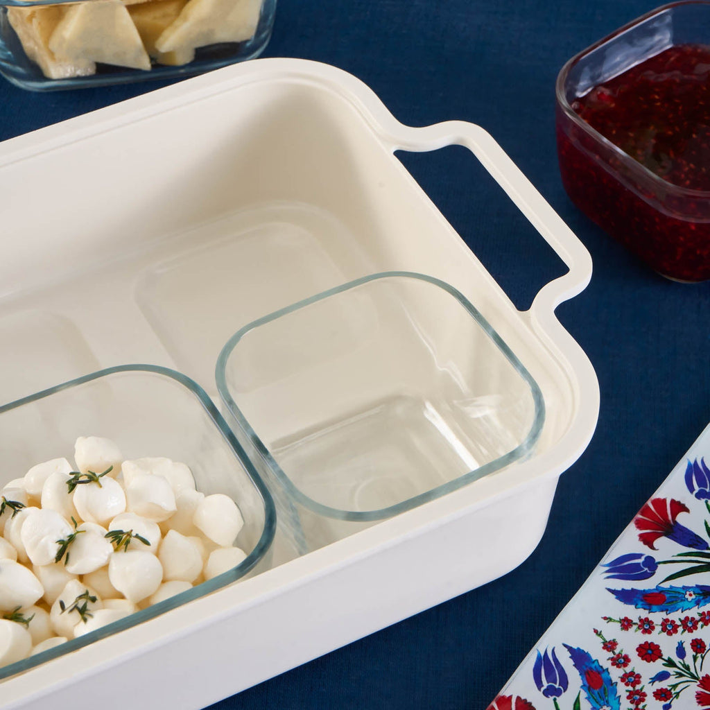 Karaca Ebru set de petit-déjeuner 8 pièces