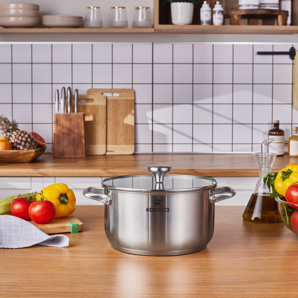 Karaca Elite, Casserole en Acier, 24cm
