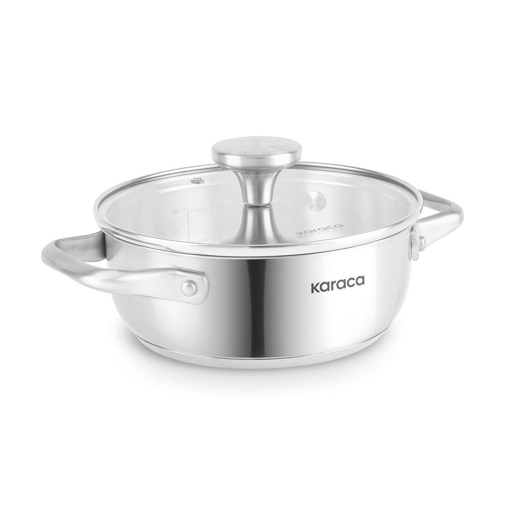 Karaca Elite, Casserole en Acier, 18cm