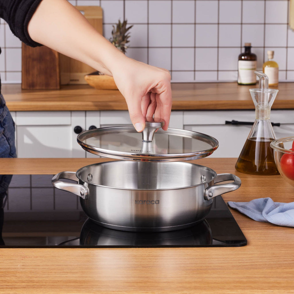 Karaca Elite, Casserole en Acier, 22cm
