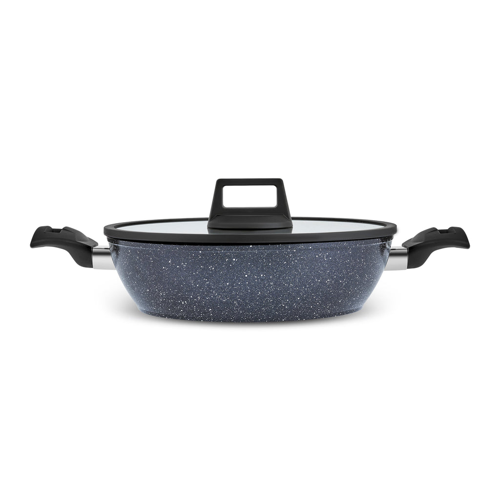 Karaca Aqua Granit Batterie de cuisine plate 26 cm