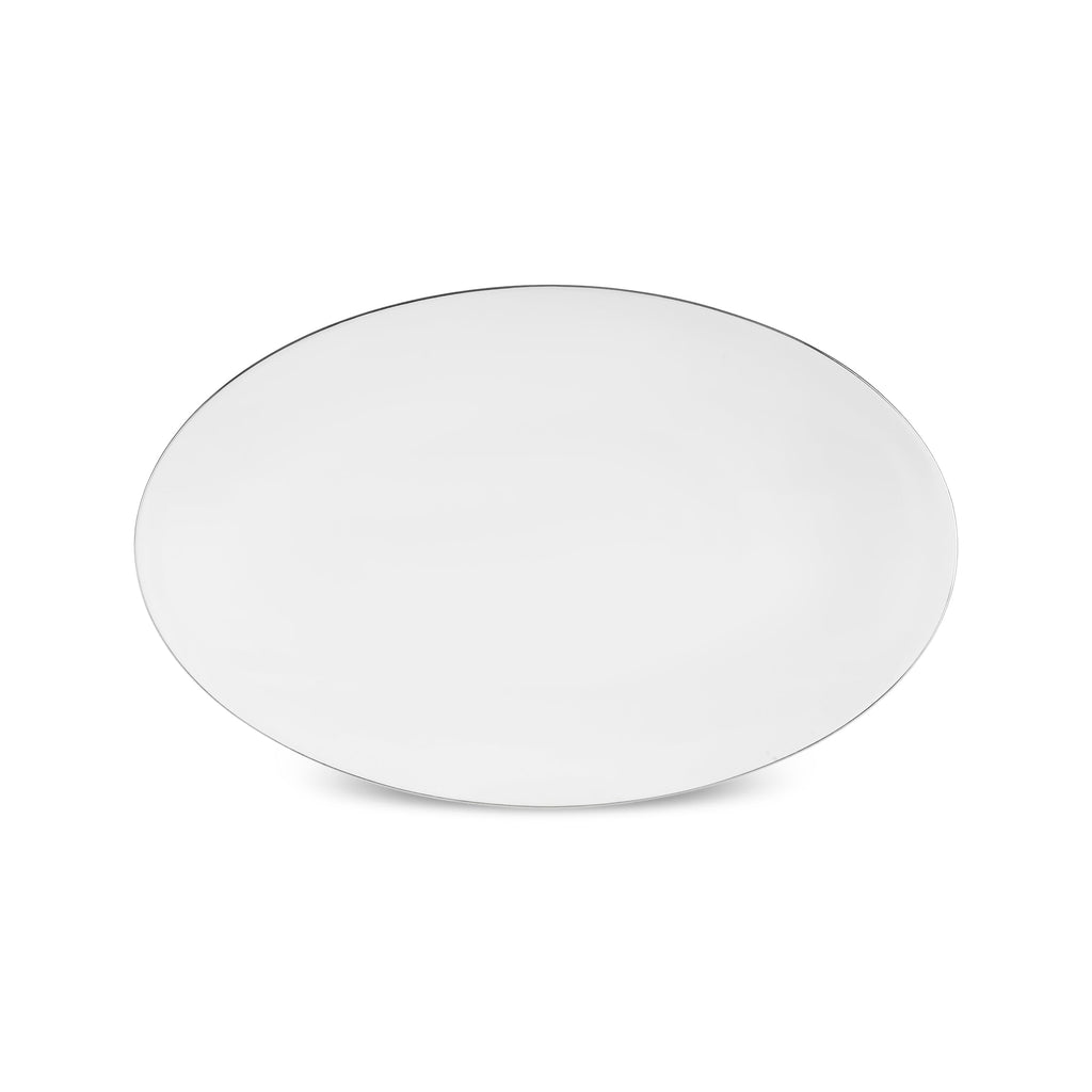 Karaca Fine Pearl Extra Chanak Service de Table 55 Pièces pour 12 Personnes Platine