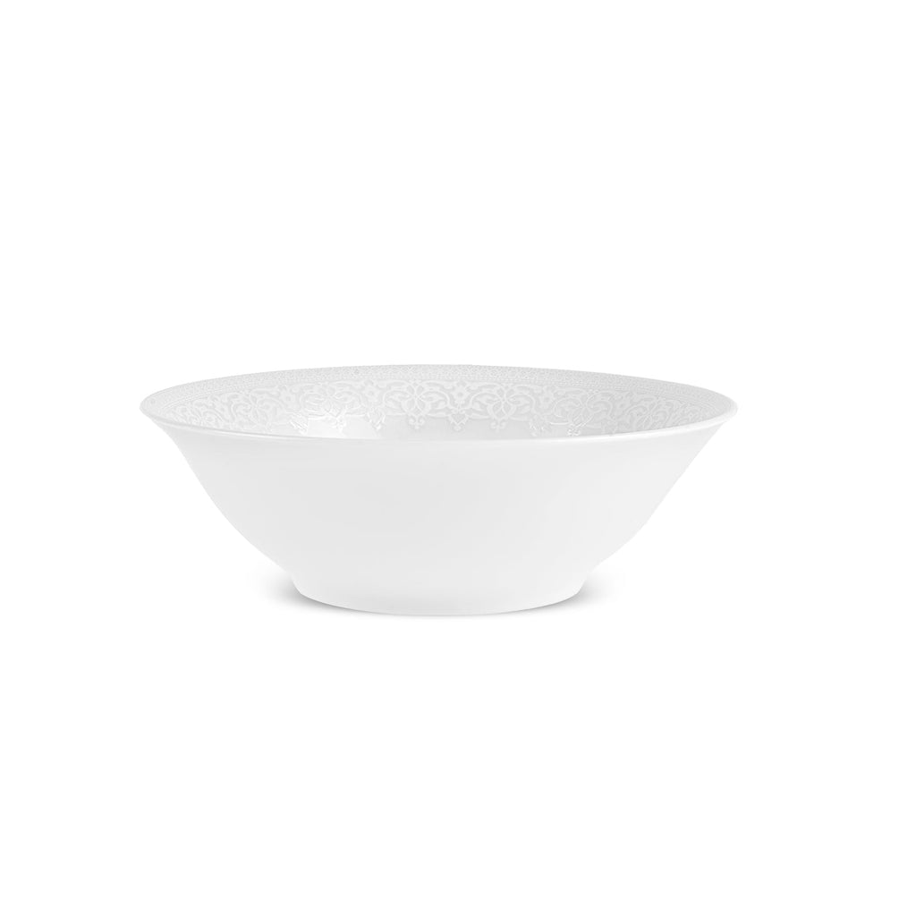 Karaca New Dome Service de vaisselle 24 pièces pour 6 personnes, Blanc