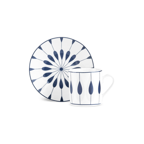 Karaca Ahenk pour 6 personnes Tasse à café, 80 ml