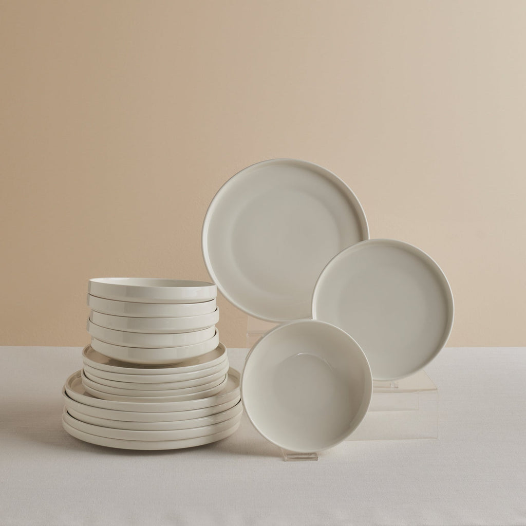 Karaca Stream Bone Felix XL, Service de Table 18 pièces pour 6 personnes