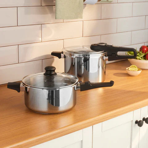 Karaca Ruggersteel – Autocuiseur 4 + 6 L