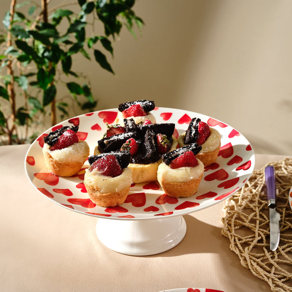 Karaca Lovely Service à Gâteau 7 Pièces pour 6 Personnes
