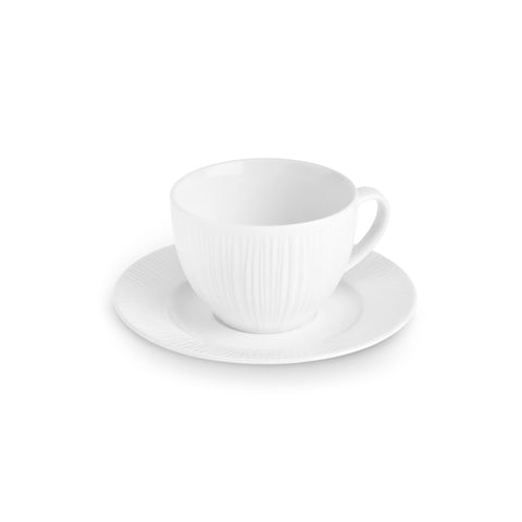 Service à thé Karaca Anna Embossed pour 6 personnes, 220 ml