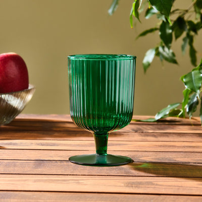 Karaca Zenith Verre à Vin, 350 ml, Émeraude