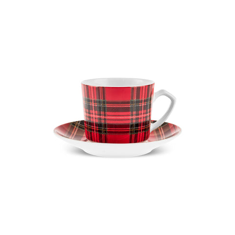 Set de tasses à café Karaca Ekose V2, 2 personnes, 80 ml