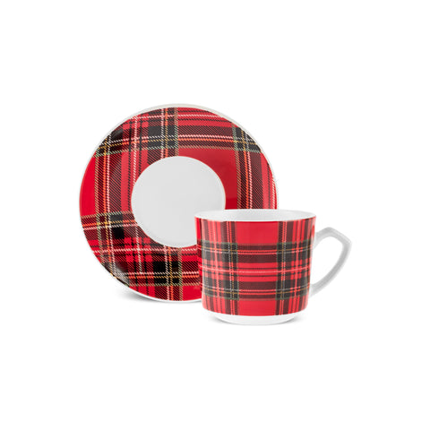 Set de tasses à café Karaca Ekose V2, 2 personnes, 80 ml