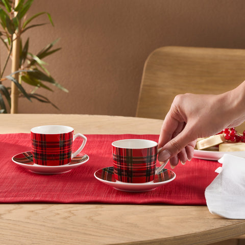 Set de tasses à café Karaca Ekose V2, 2 personnes, 80 ml