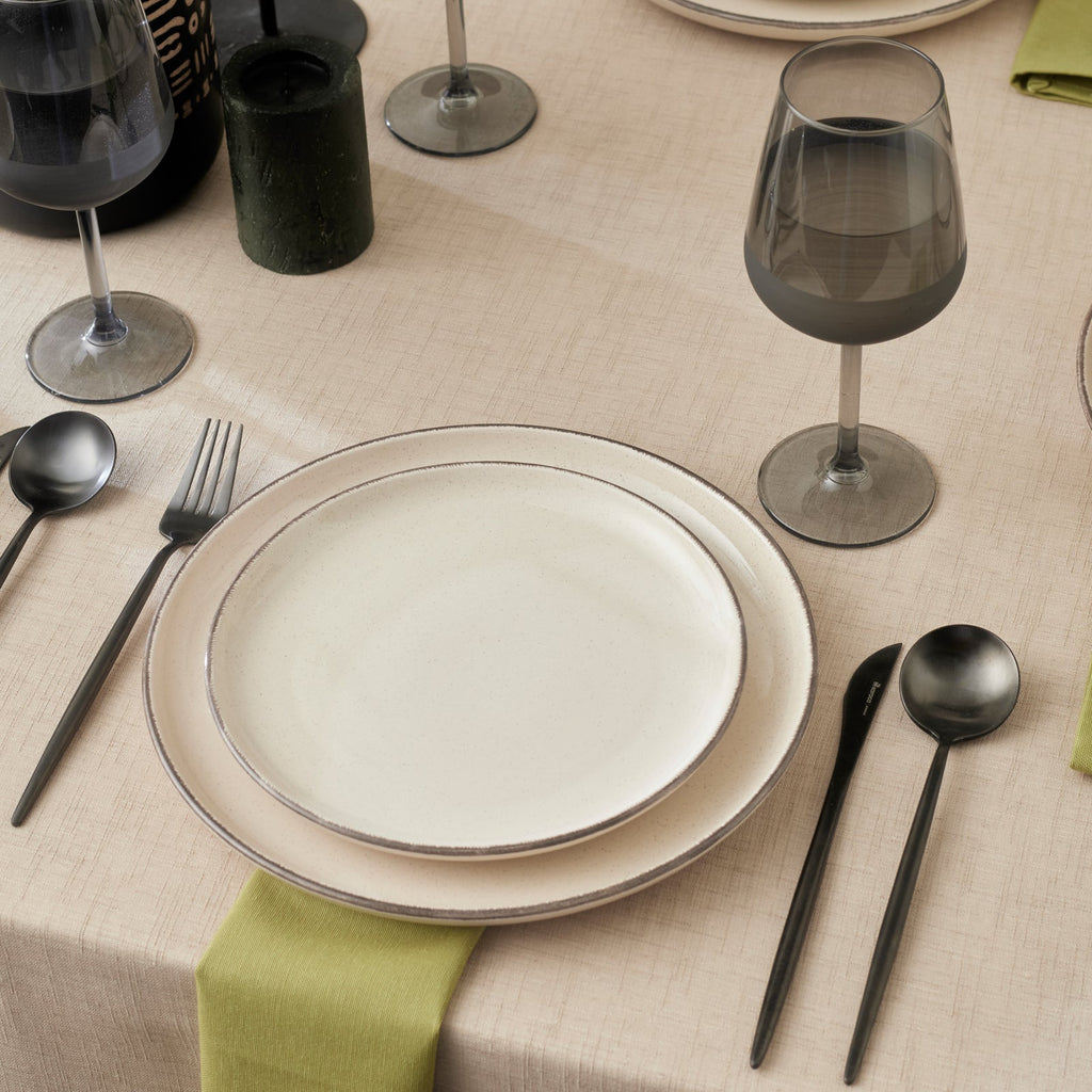 Karaca Monica Service 24 Pièces pour 6 Personnes, Beige