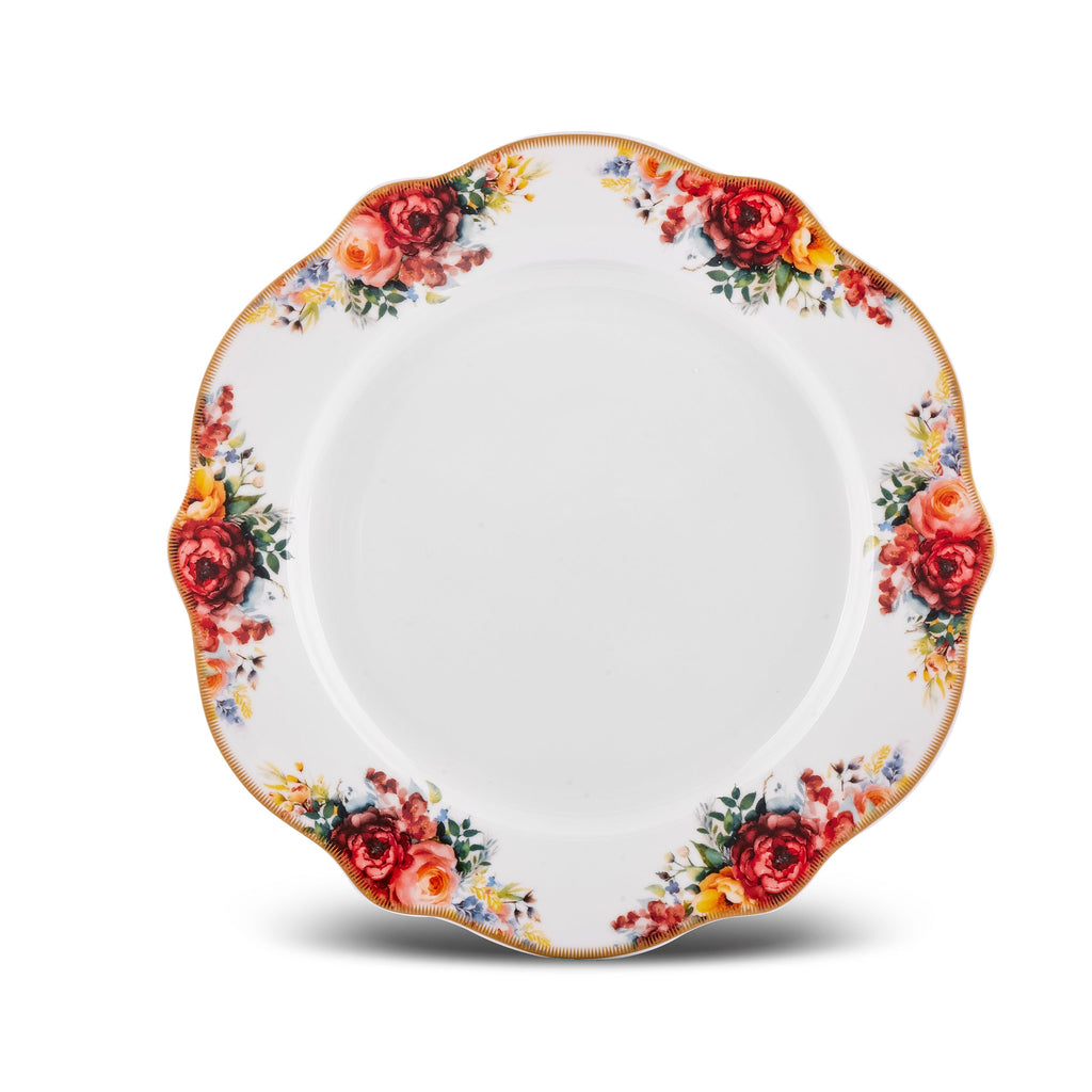 Karaca Forever Bone Amarose Service De Petit-déjeuner 26 Pièces