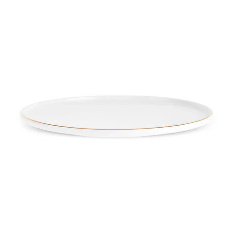 Service de Table Karaca Stream Bone Meridian, 24 Pièces, pour 6 Personnes, Doré