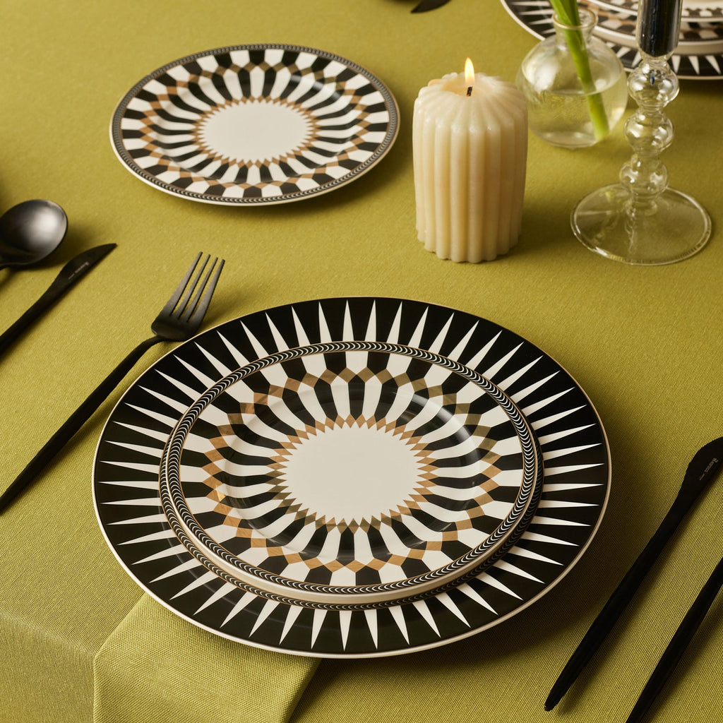 Service de table Karaca Elegance Bone Helsinki 24 pièces pour 6 personnes