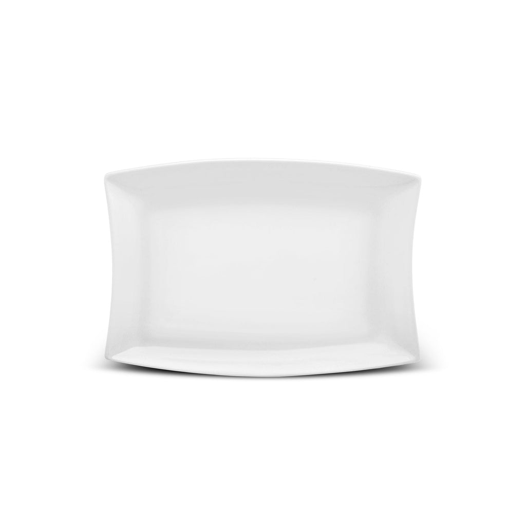 Karaca Stream Pure Perfect Blanc 32 Pièces Service de Petit Déjeuner 6 Personnes Carré