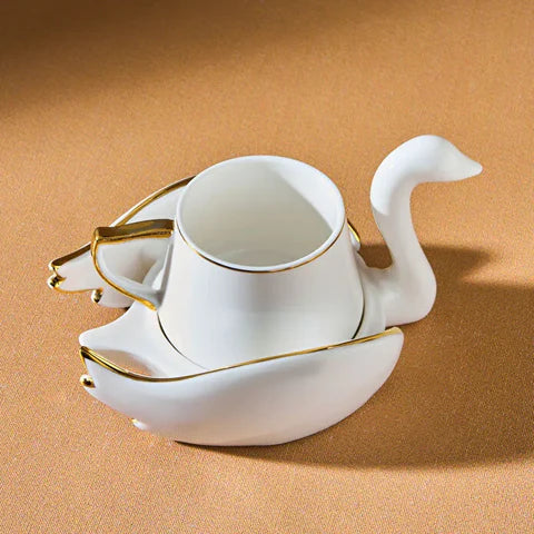 Service de tasses à café Karaca Schwan pour 6 personnes