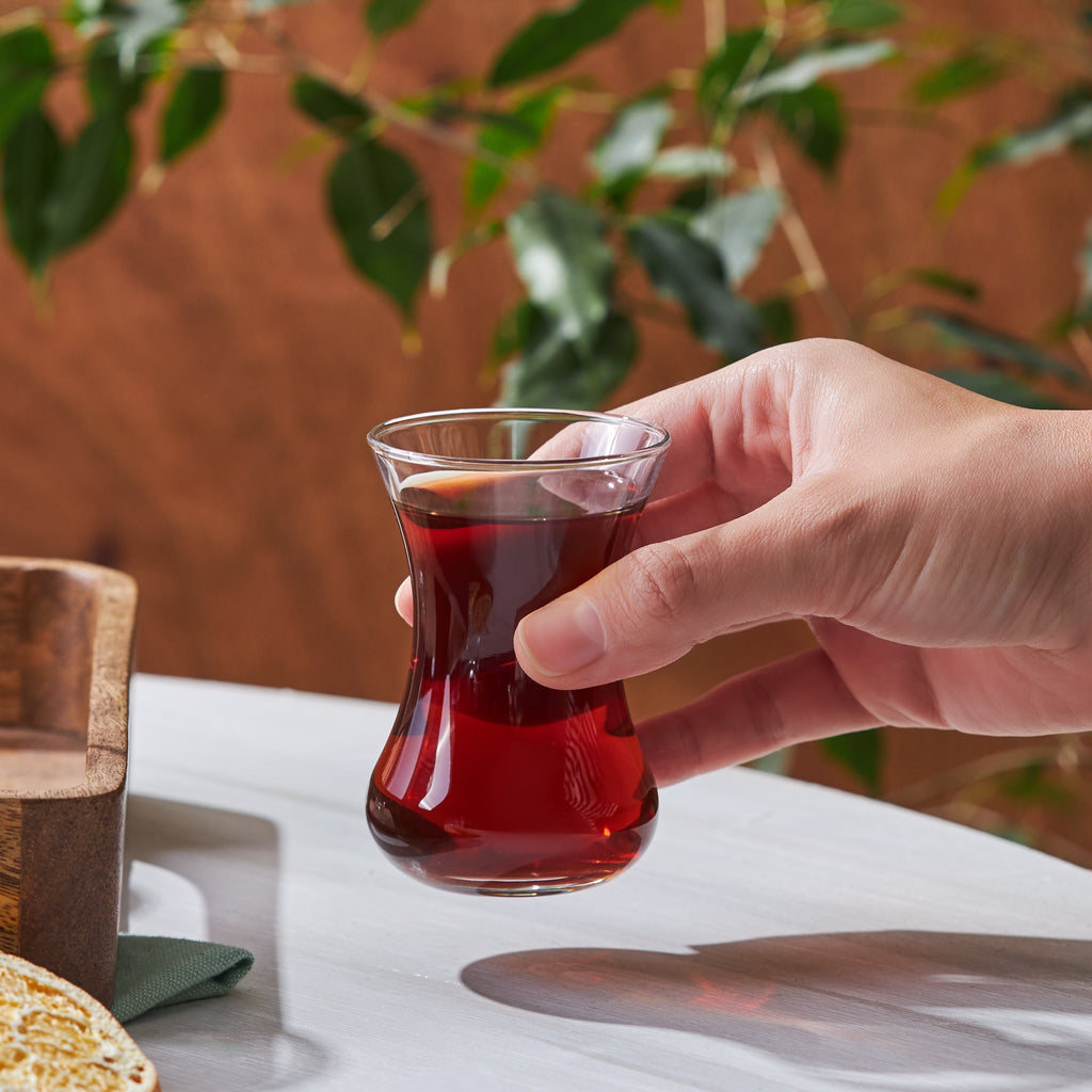 Karaca Vefa Verres à thé set de 6 Pièces