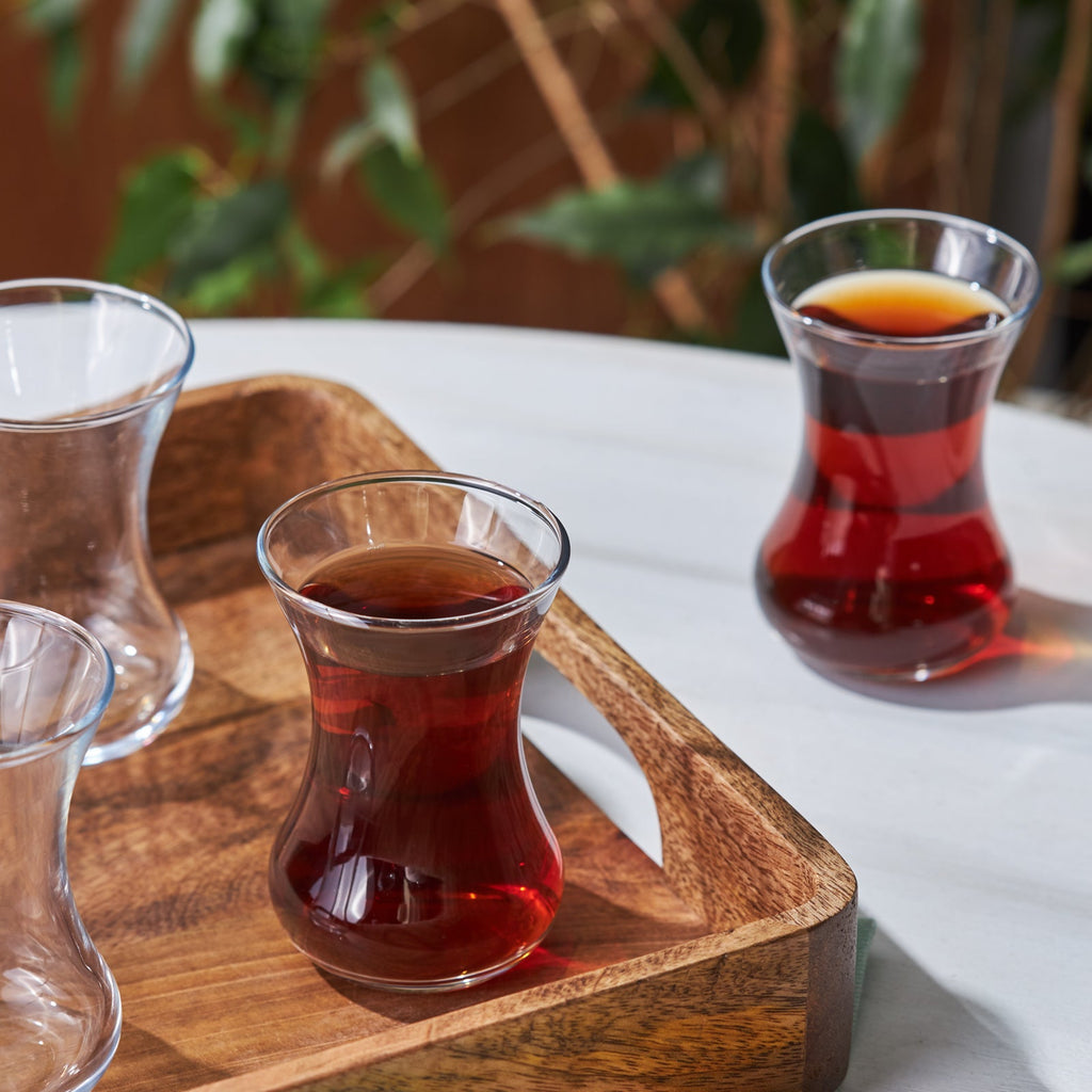 Karaca Vefa Verres à thé set de 6 Pièces