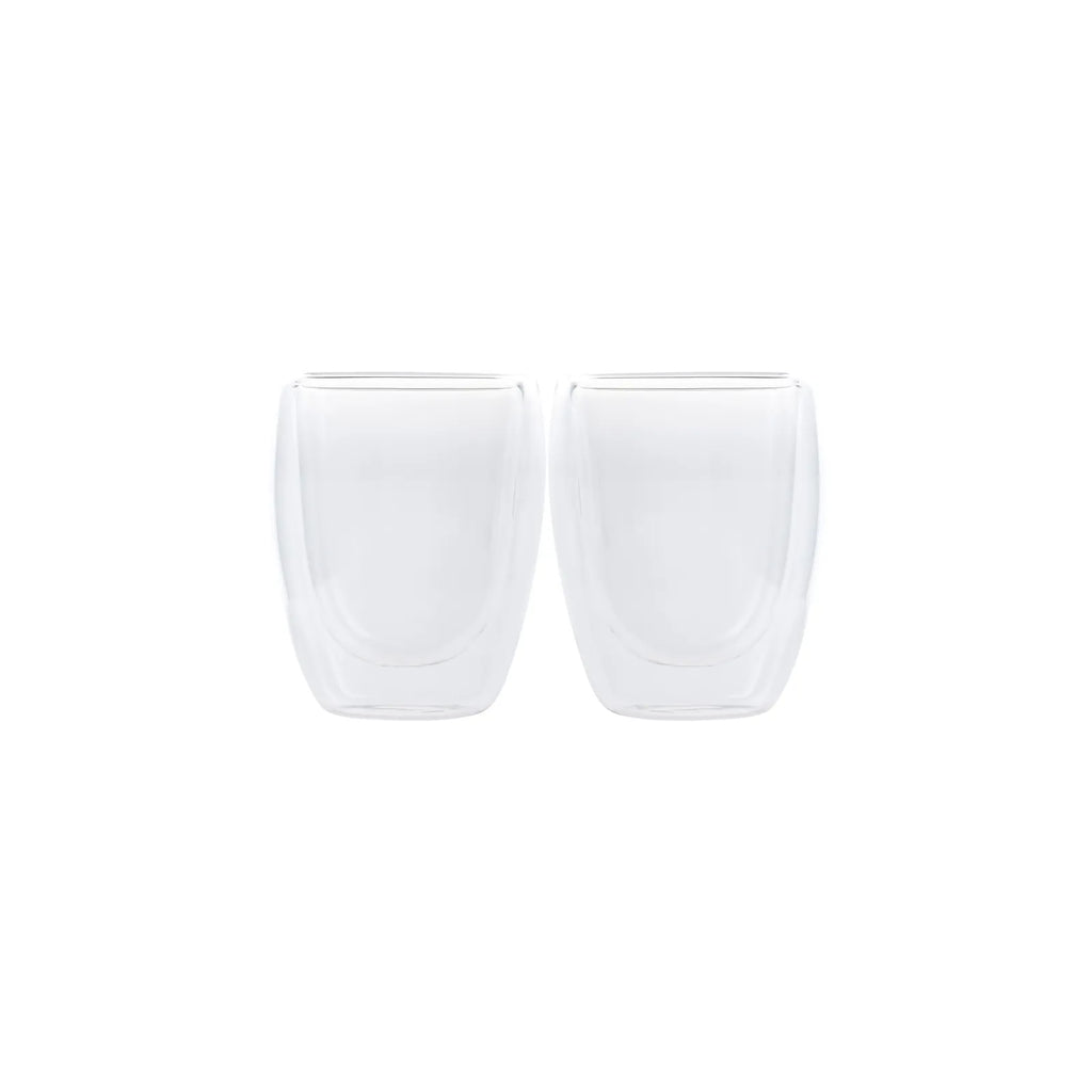 Tasses Karaca à double paroi en verre borosilicate pour 2 personnes, 150 ml