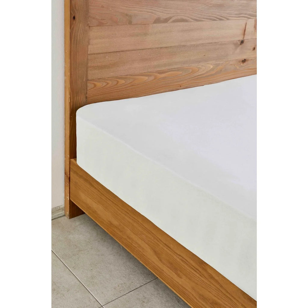 KH JERSEY FITTED SHEET DEU (140x20, EKRU