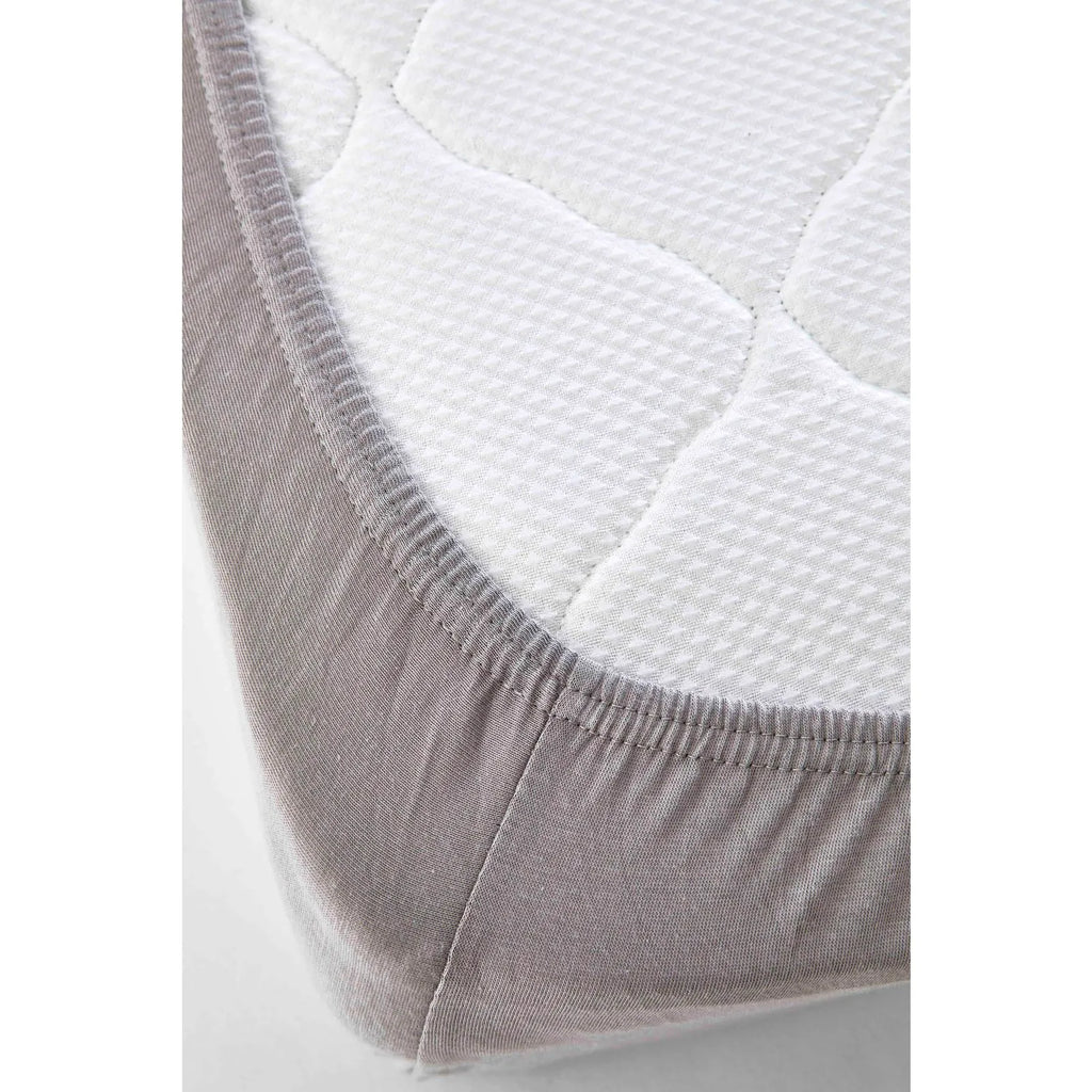KH JERSEY FITTED SHE, 120X200+30 CM, GRİ