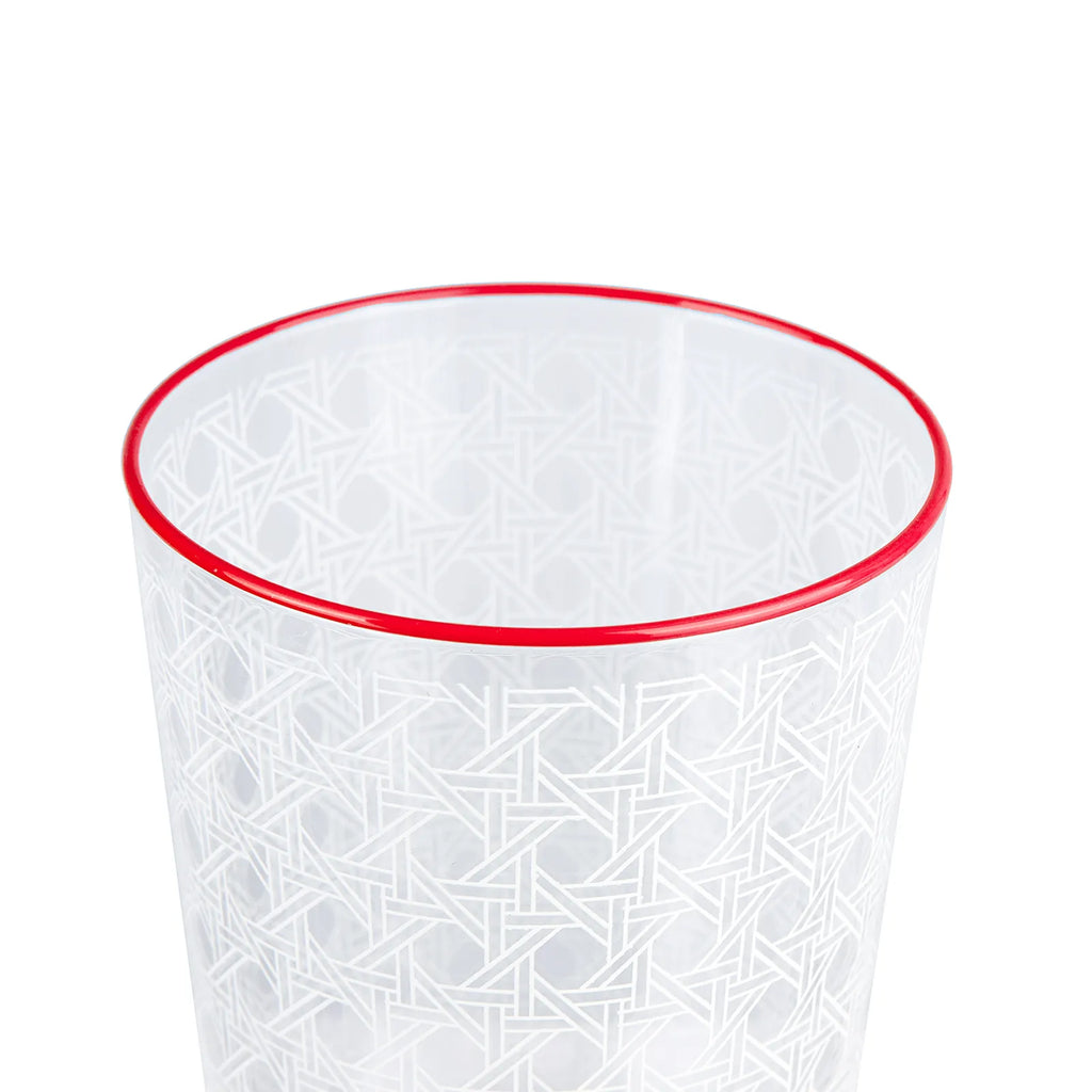 Verre à eau Karaca Blanco, rouge