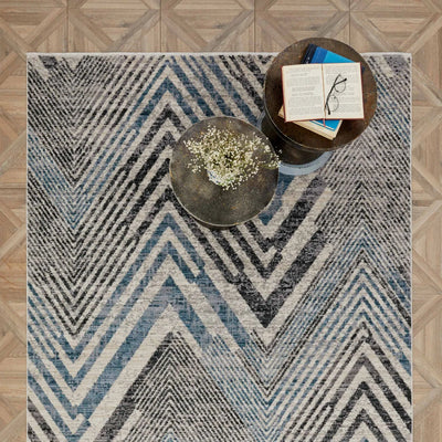 Tapis Kaşmir Halı Dogasever Zelve animaux recyclé, 160 x 230 cm