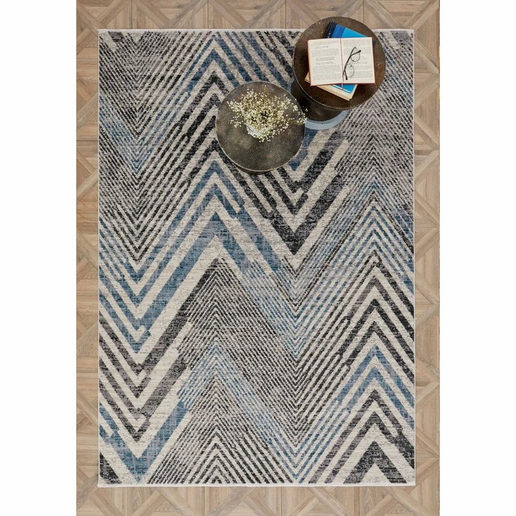 Tapis Kaşmir Halı Dogasever Zelve animaux recyclé, 160 x 230 cm