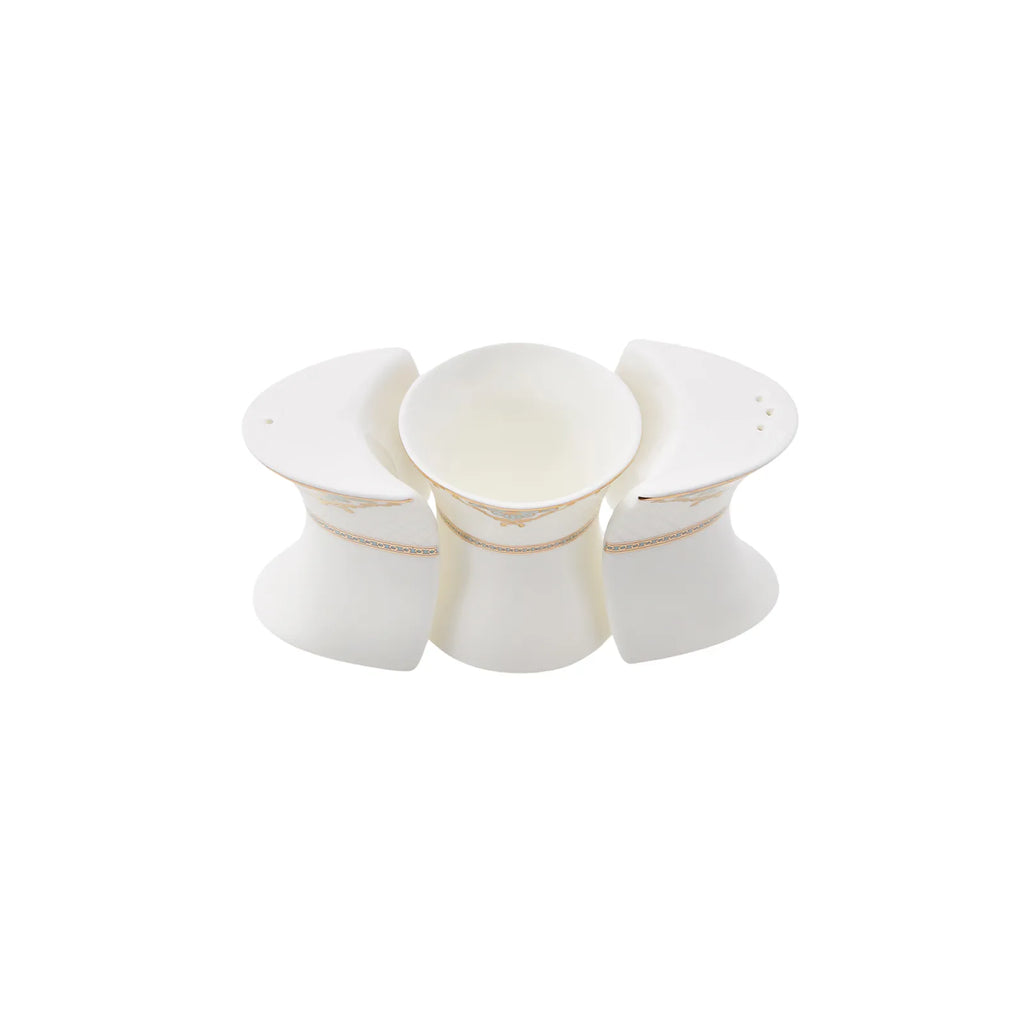 Service de table Karaca Fine Pearl Extra Dorothy pour 12 personnes, 62 pièces