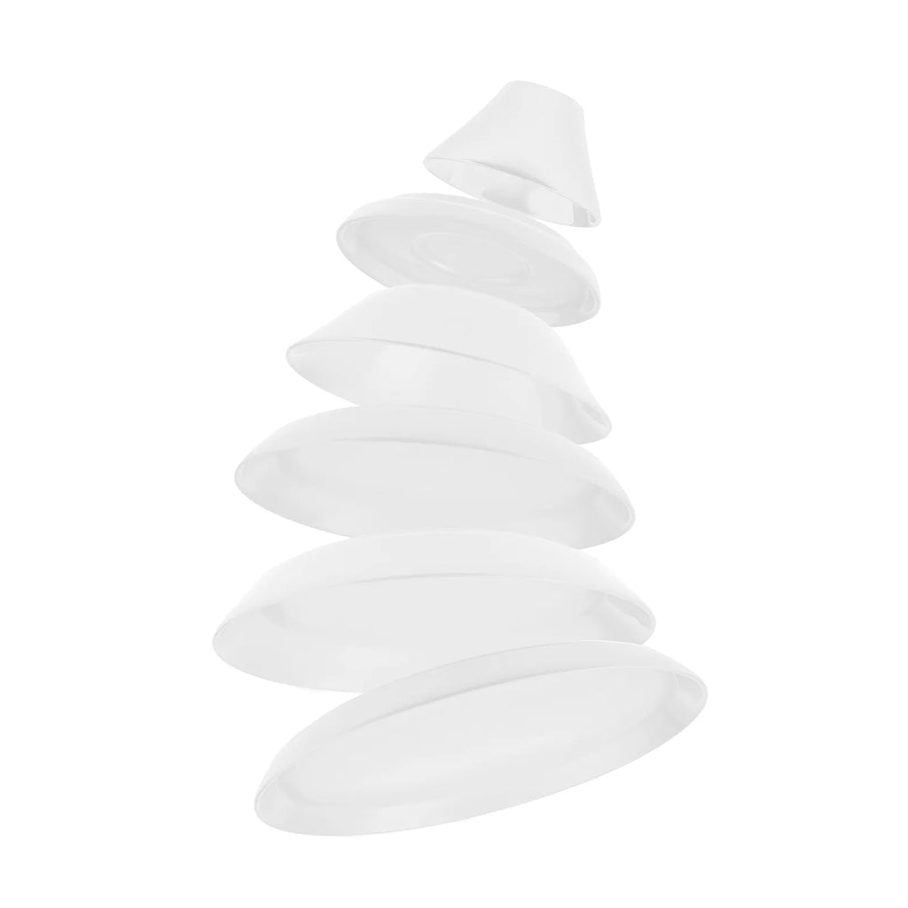 Service de table Karaca X Hussein Chalayan Fine Pearl pour 1 personne, 6 pièces