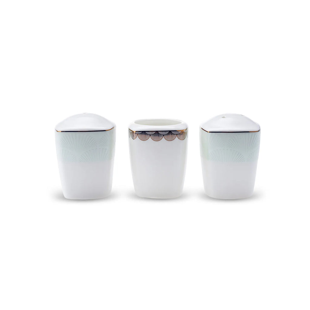 Service de table Karaca Fine Pearl Banyan pour 12 personnes, 62 pièces