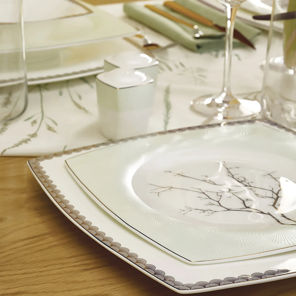 Service de table Karaca Fine Pearl Banyan pour 12 personnes, 62 pièces