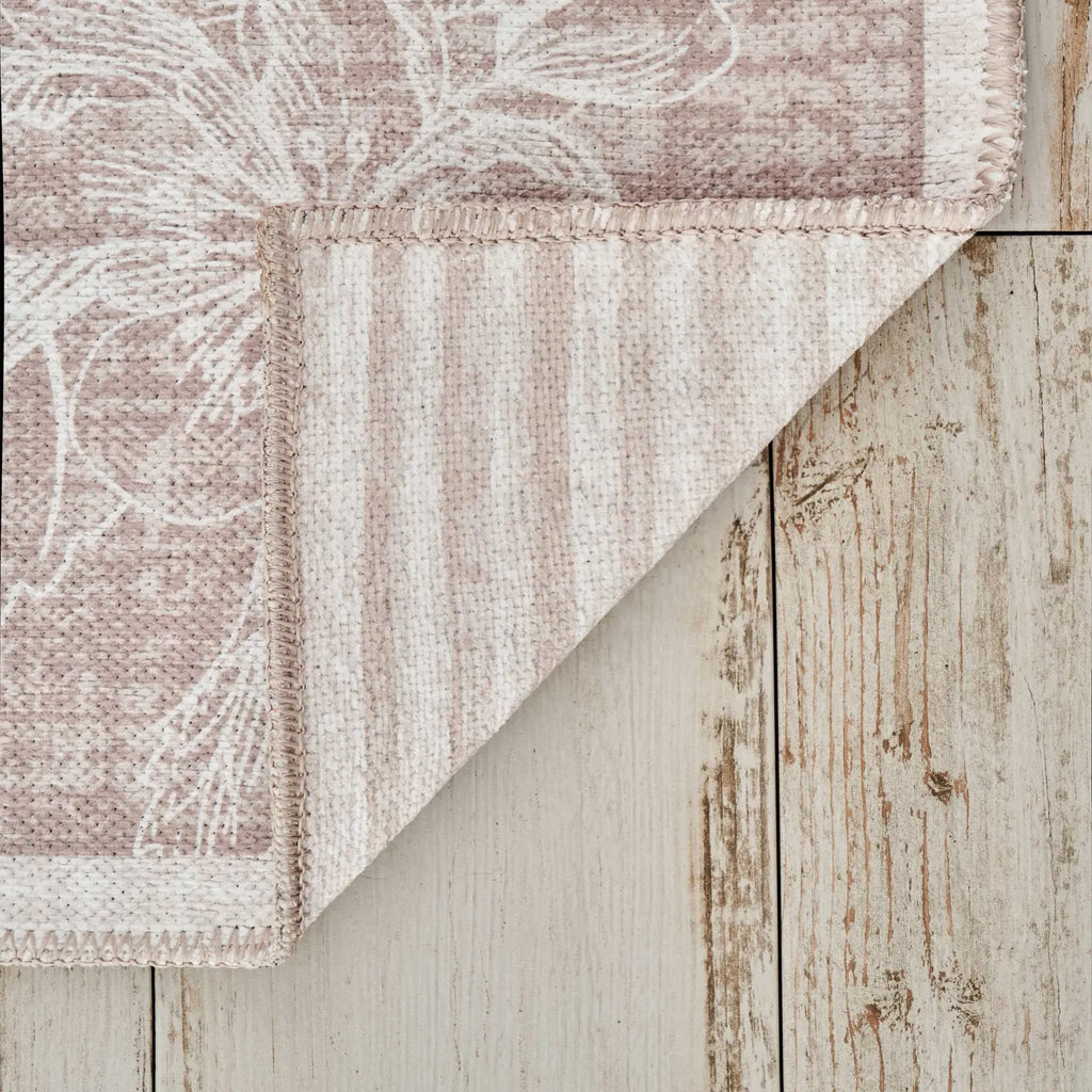 Tapis Kaşmir Halı Décoratif Art Trend Floral Double Face, 120x180 cm