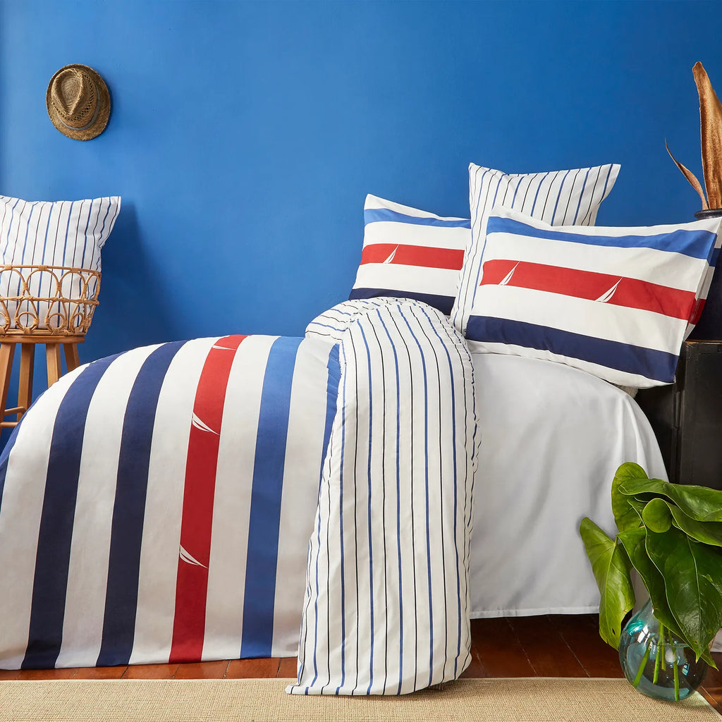 Ensemble de housse de couette individuelle Nau Finn, 135x200, 80x80  Dimensions : 135x200 cm (housse de couette), 80x80 cm (taie d'oreiller)