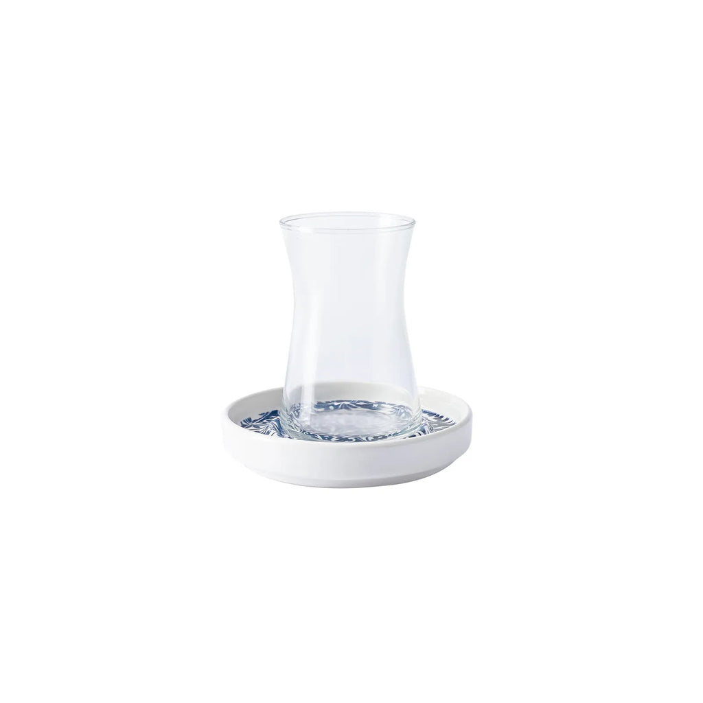 Service à thé Karaca, 12 pièces, 170 ml, bleu