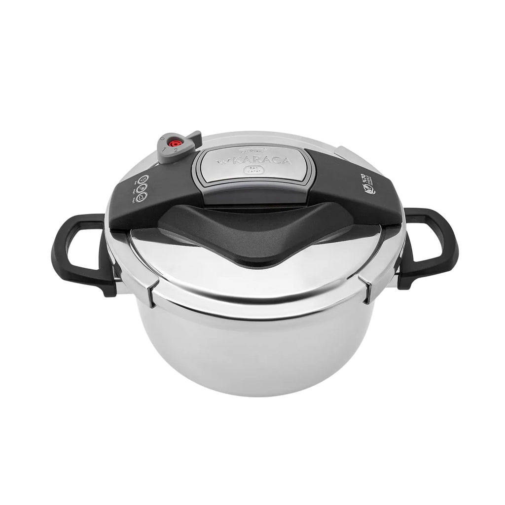 Ensemble d'autocuiseurs Karaca Perfect Gray 4 + 6 L