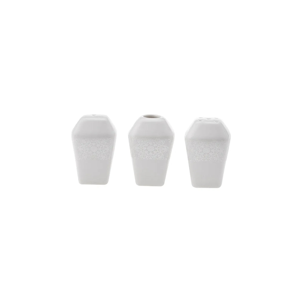 Service de table Karaca New Suha en porcelaine pour 12 personnes, 60 pièces carrées/rectangulaires, couleur crème