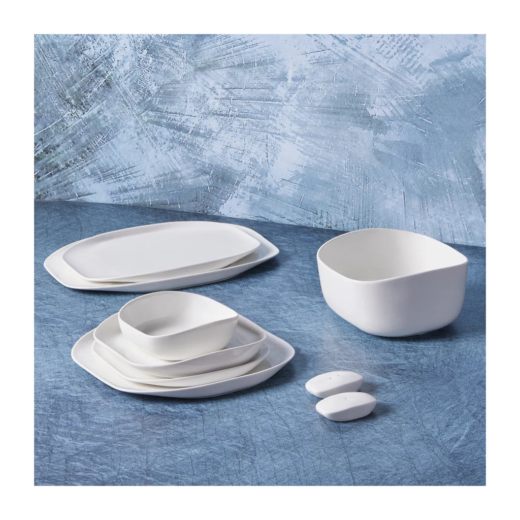 Service de table Karaca Streamline Plato pour 12 personnes, 59 pièces, New Generation Bone