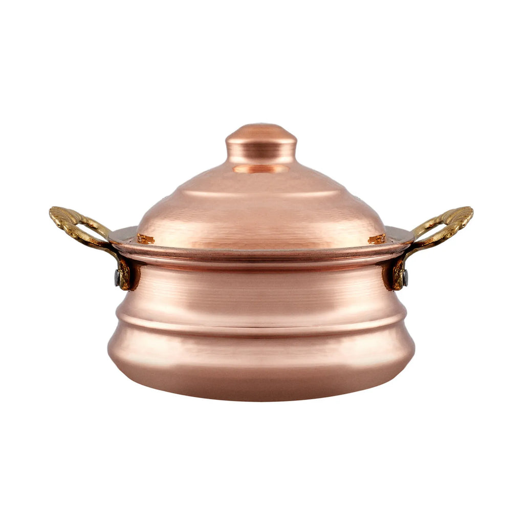 Mini faitout Karaca Alacahoyuk en cuivre, 8 cm