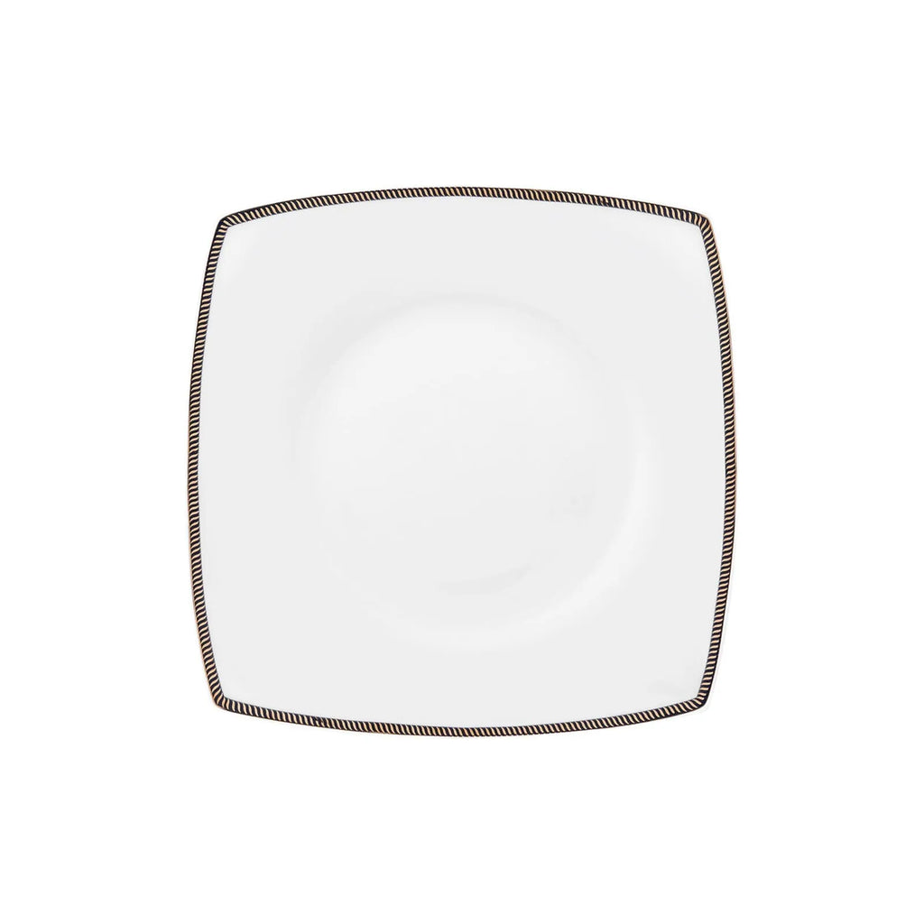 Service de table Karaca Fine Pearl Norma pour 12 personnes, 62 pièces carrées/rectangulaires