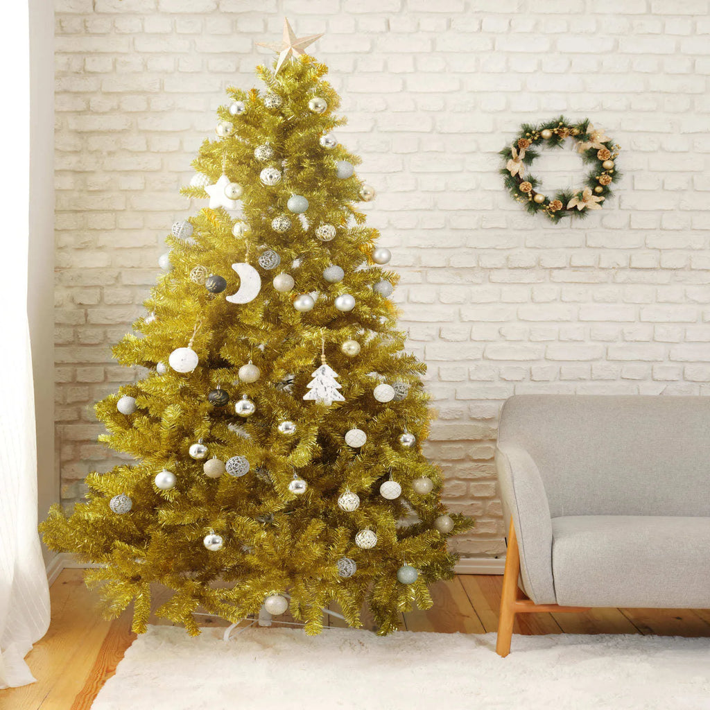 Sapin de Noël Karaca Golden de 210 cm
