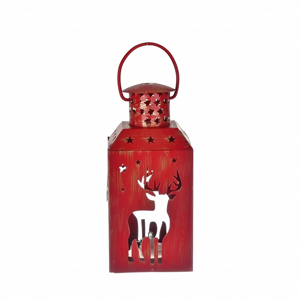 Lanterne lumineuse à Led Karaca Home en forme de cerf